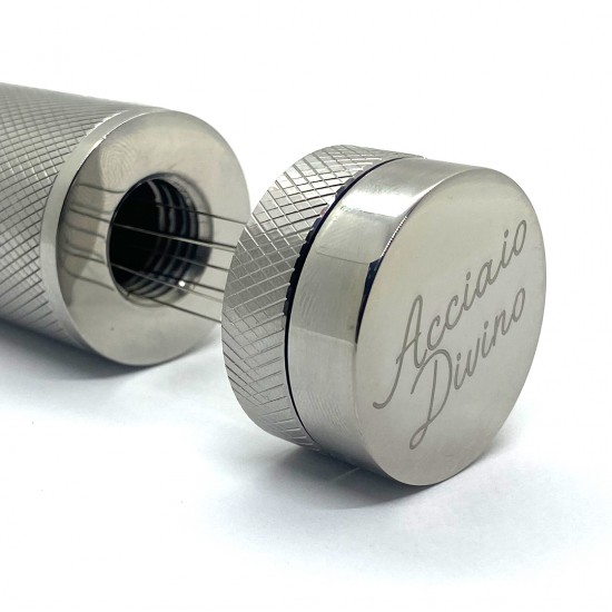 Acciaio Divino - Integrated WDT Double Spout Portafilter