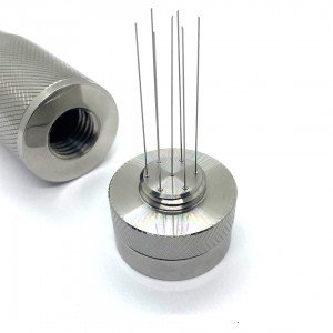 Acciaio Divino - Integrated WDT Double Spout Portafilter