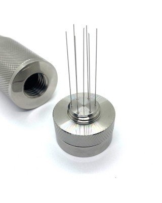 Acciaio Divino - Integrated WDT Double Spout Portafilter