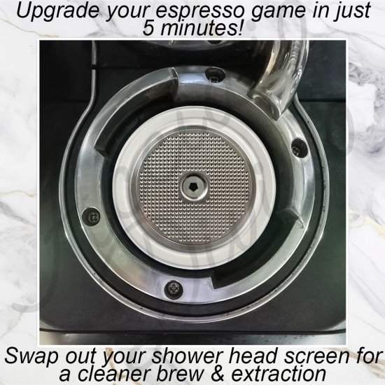 Stainless Steel Shower Screen 3 Piece Kit for Sage/Breville Dual Boiler Machines