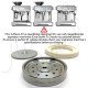 Stainless Steel Shower Screen 3 Piece Kit for Sage/Breville Dual Boiler Machines