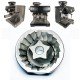 (5 Point) Replacement Upper & Lower Conical Grinder Burr Set for Sage/Breville Espresso Machines