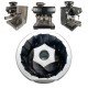 (6 Point) Replacement Upper & Lower Conical Grinder Burr Set for Sage/Breville Espresso Machines 
