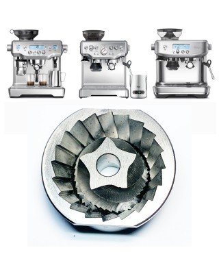 (5 Point) Replacement Upper & Lower Conical Grinder Burr Set for Sage/Breville Espresso Machines